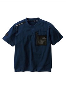 桑和 8255-53 半袖Tシャツ Mサイズ ネイビー(1) G.G.