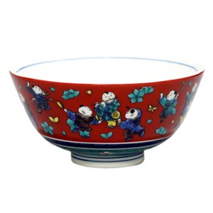 Kutani ware Seikou-kiln Rice Bowl Made in Japan 1-sets 5-pcs Made in Japan