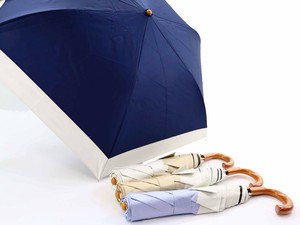 晴雨兼用傘　トップレス折　バイカラー