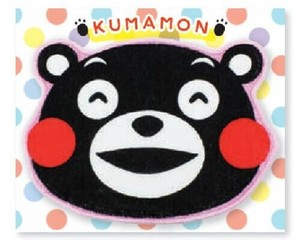 ダイカットハンカチ ピンク くまモンver. KN32-70