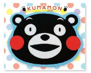 ダイカットハンカチ ブルー くまモンver. KN32-71