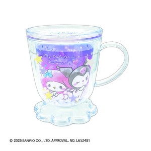 カフェ型グリッターカップ サンリオキャラクターズ
