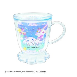 カフェ型グリッターカップ サンリオキャラクターズ
