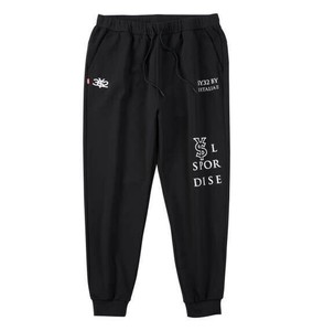 SY32 by SWEET YEARS ビッグサイズ メンズ スパイラルニットパンツ ブラック  3L 4L 5L 6L