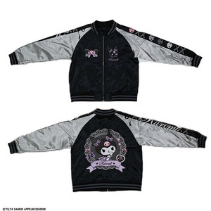 Sanrio Jacket Sukajan Jacket black KUROMI