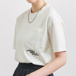 T-shirt Embroidered Logo Pocket [2025 NEW]