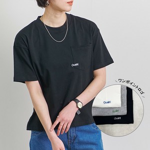 ★ポケット刺繍ロゴTシャツ　SS【2025新作】