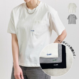 ★ポケット刺繍ロゴTシャツ　SS【2025新作】