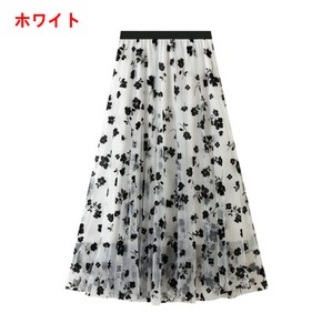 スカート ゆったり 花柄 夏 快適 レディース ファッション  BQ7131