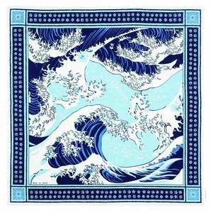印花头巾