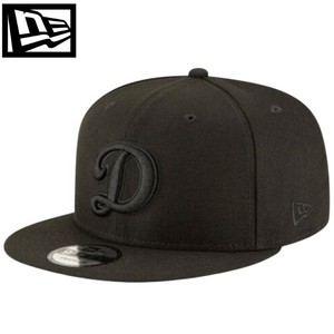 950 MLB BASIC SNAP  LOSDOD D BLKBLK ロサンゼルス・ドジャース