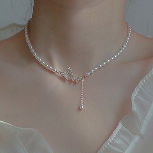 ネックレス ネックレス レディース　ネックレス シルバー925　メッキ ネックレス シルバー　18k　パール