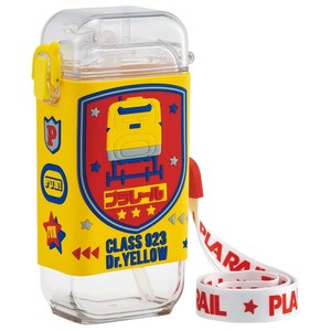 Water Bottle Yellow Skater Square