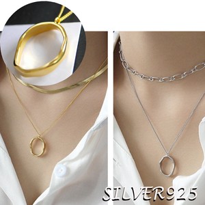 Silver Chain Necklace One size fits all Unisex