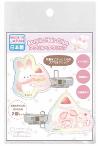 オーロラアクリルクリップ2P　Sugarcocomuu　サンエックス