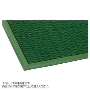 アウトドアマット　からくさマット　中　緑　45×73cm