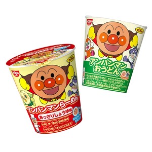 日清食品 アンパンマンらーめん あっさりしょうゆ&おうどん やさしいおだし