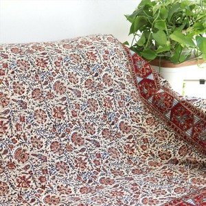 Bed Cover Flower Cotton 263 x 208cm