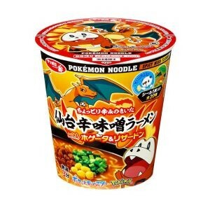 サッポロ一番　タテ型ポケモンヌードル　仙台辛味噌ラーメン 63g