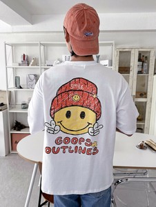 【2025春夏新作】ビーニーにこちゃんイラストTシャツ