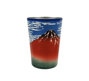 Cup/Tumbler Vacuum Insulated Double-Walled Red-fuji 450ml