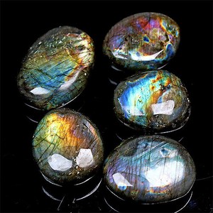 ラブラドライト1個 マグネット Labradorite マダガスカル産 原石【ランダム発送】