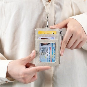 パスケース 7色 牛革 ICカードケース 定期入れ 伸縮可能 リール付き 定期入れ