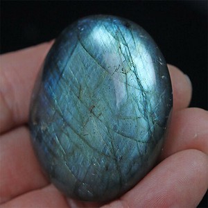 ラブラドライト1個 マグネット Labradorite マダガスカル産 原石