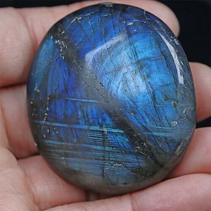 ラブラドライト1個 マグネット Labradorite マダガスカル産 原石
