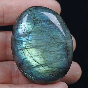 ラブラドライト1個 マグネット Labradorite マダガスカル産 原石