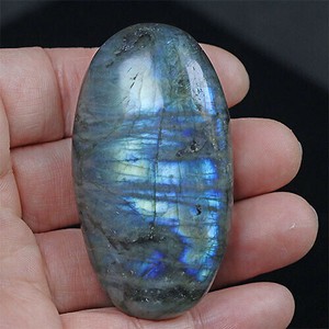 ラブラドライト1個 マグネット Labradorite マダガスカル産 原石