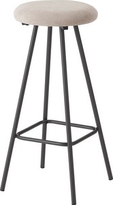 ハイスツール/　椅子 イス いす おしゃれ 軽量丸型丸スツール カウンタースツール モダン コーデュロイ