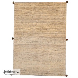 ギャッベ ペルシャ イラン オーガニックウール ラグ 絨毯 ラグサイズM（約150×200cm）G1385　128×180cm