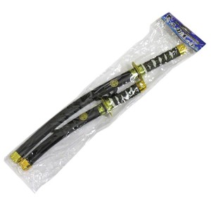 おもちゃ　忍者 グッズ おもちゃ刀　二刀流　No.206-492