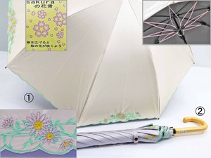晴雨两用伞 刺绣