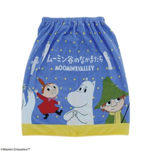 特価品処分【キャラクター　巻きタオル】MOOMIN ムーミン あつまれともだち 60丈巻きタオル