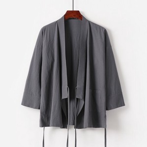 カーディガン  七分袖 無地 ゆったり 快適 メンズ ファッション  BQQ1289
