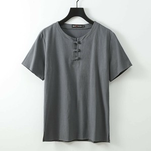 T-shirt Round Neck T-Shirt Short Sleeve Men's