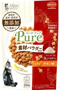コンボ　ピュア　キャット　チキン味　鶏パウダー仕立て 200g