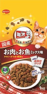 ミオドライミックス　お肉とお魚ミックス味 1kg