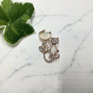 胸针 胸针 巴洛克碎石 猫