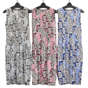 Casual Dress Sleeveless Dress Geometric Pattern