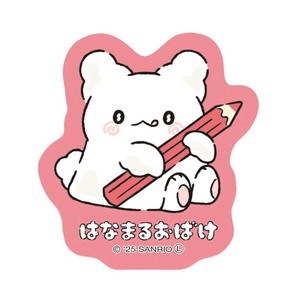 【ステッカー】はなまるおばけ ステッカー あかえんぴつ