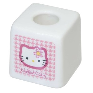 【歯ブラシ】ハローキティ スクエア歯ブラシスタンド カオハナ
