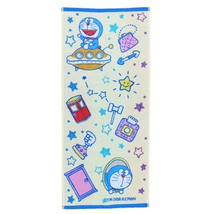 【フェイスタオル】アイムドラえもん シャーリングジャガードロングタオル 星とひみつ道具