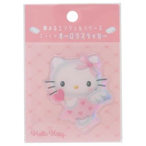 【ステッカー】ハローキティ ぷっくりオーロラステッカー