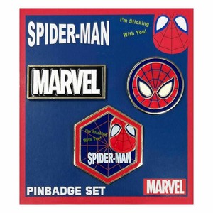 【ピンバッジ】スパイダーマン ピンバッジ3個セット