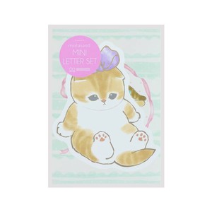 【レターセット】mofusand ダイカットミニレターセット りぼん