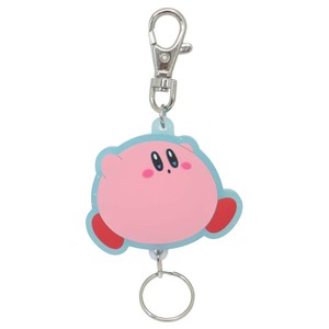 【キーホルダー】星のカービィ ラメ入りラバーリールKH まんぷく