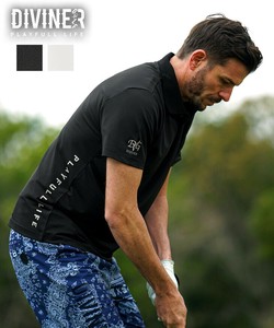 Polo Shirt Deer Dappled Pattern